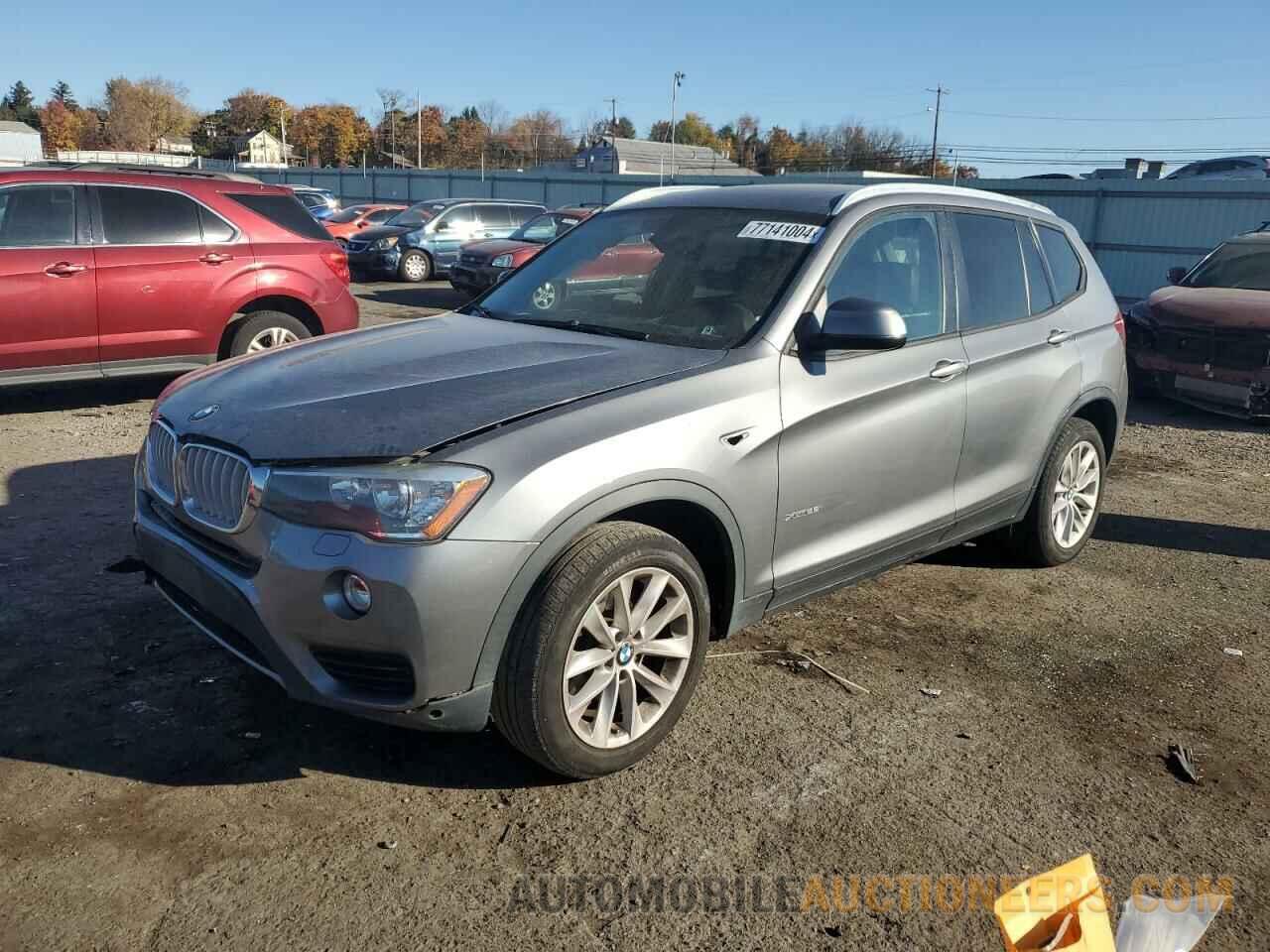 5UXWX9C56H0D96742 BMW X3 2017