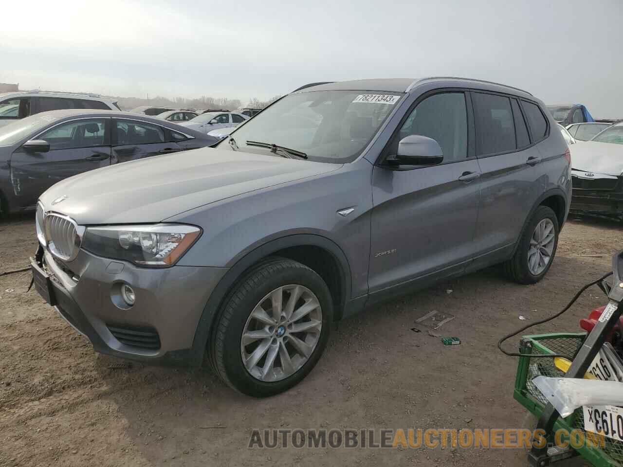 5UXWX9C56H0D96854 BMW X3 2017