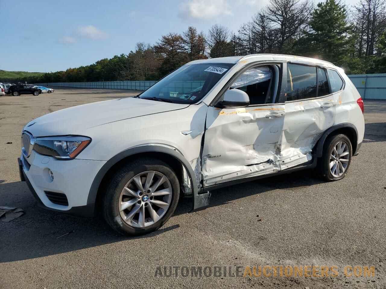 5UXWX9C56H0D98989 BMW X3 2017