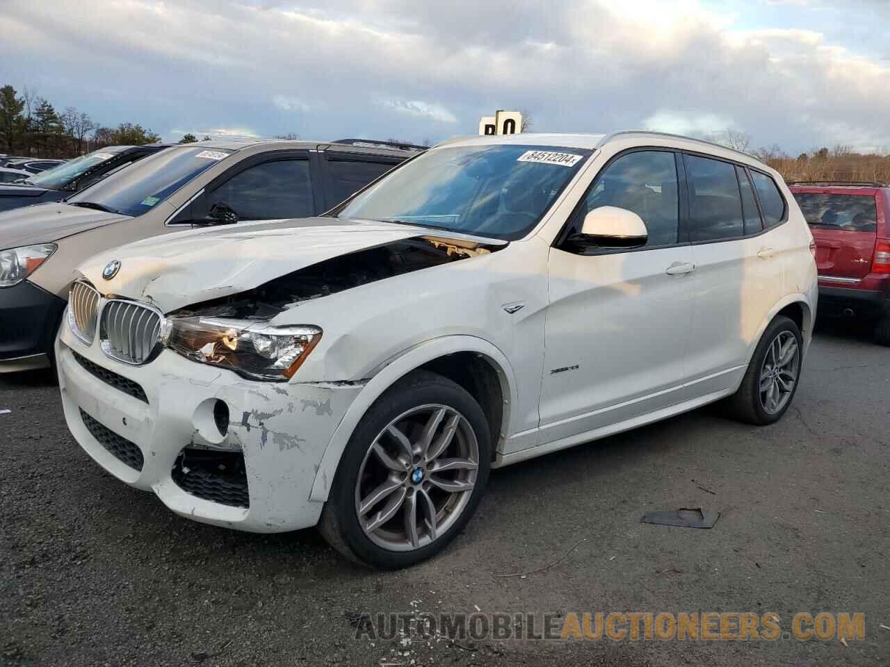 5UXWX9C56H0T01433 BMW X3 2017