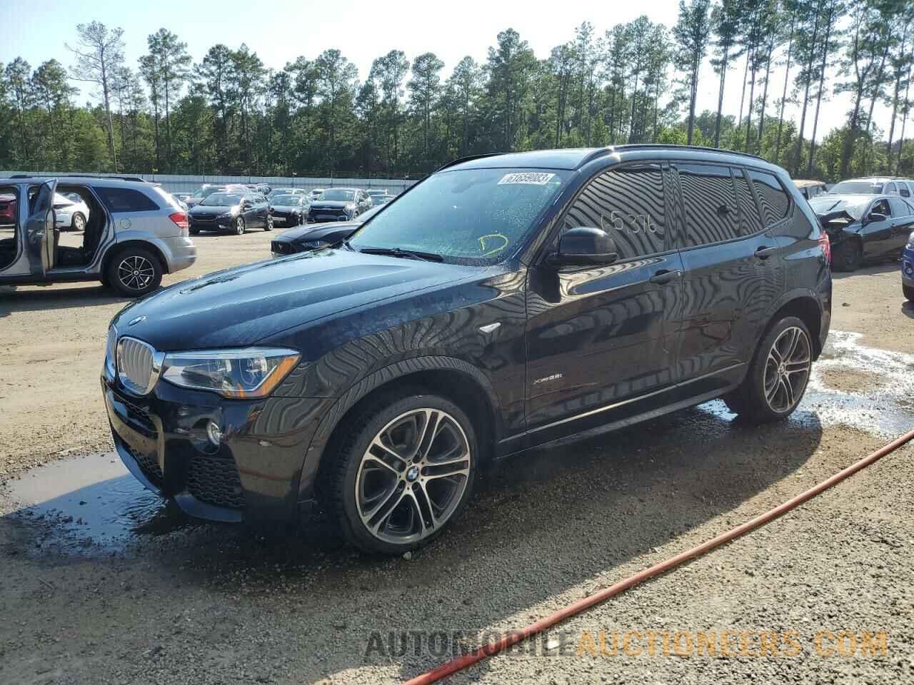 5UXWX9C56H0T01898 BMW X3 2017