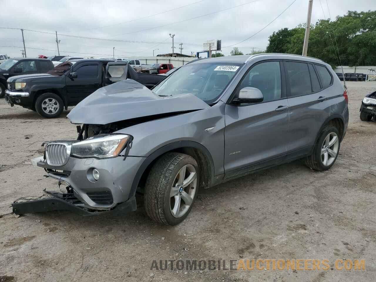 5UXWX9C56H0T02601 BMW X3 2017