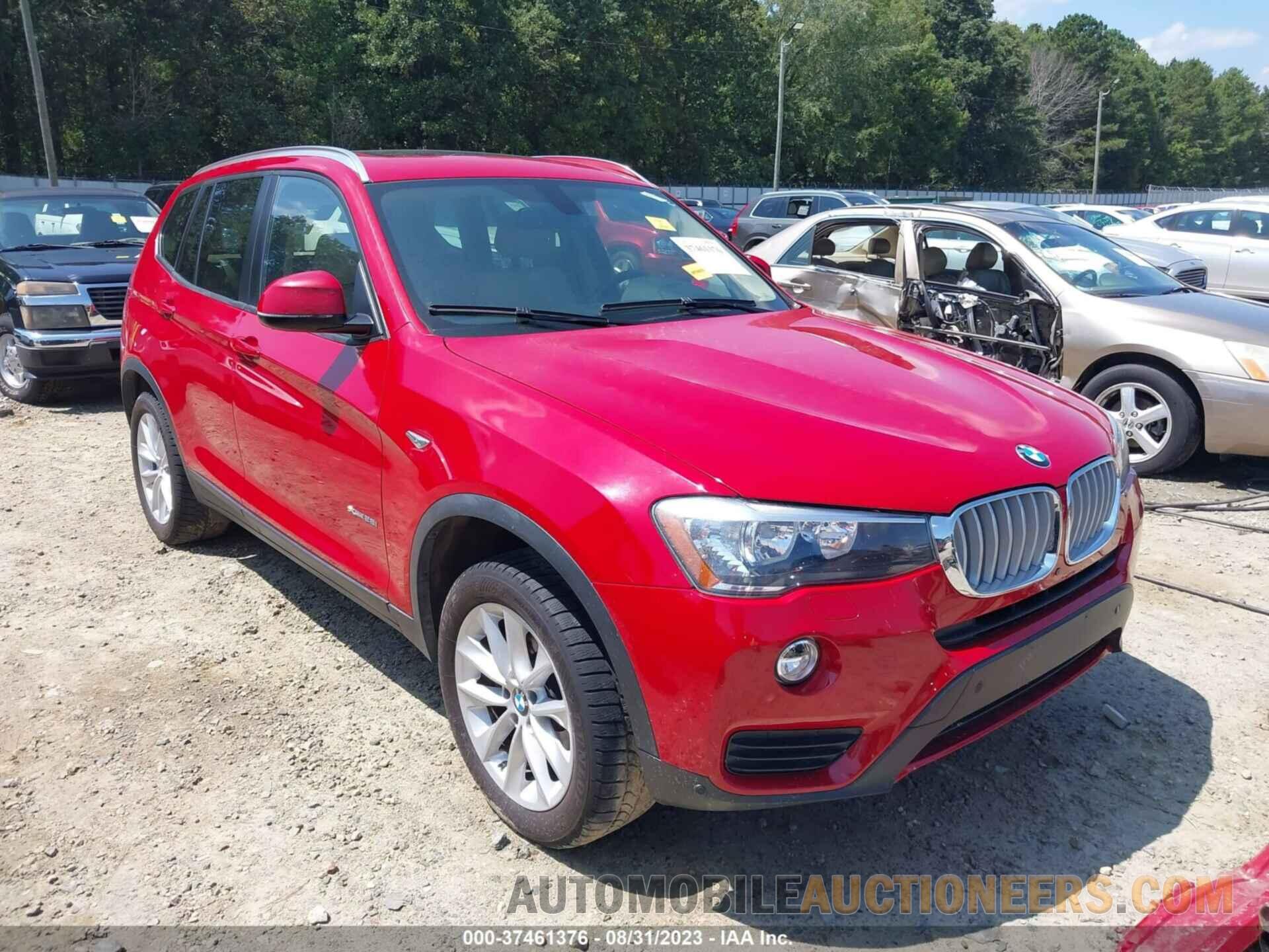 5UXWX9C56H0T03649 BMW X3 2017