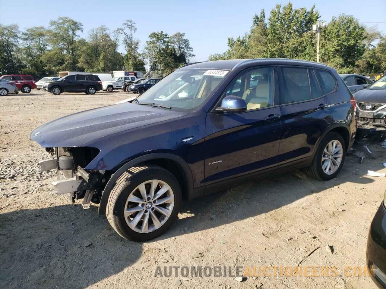 5UXWX9C56H0T04266 BMW X3 2017