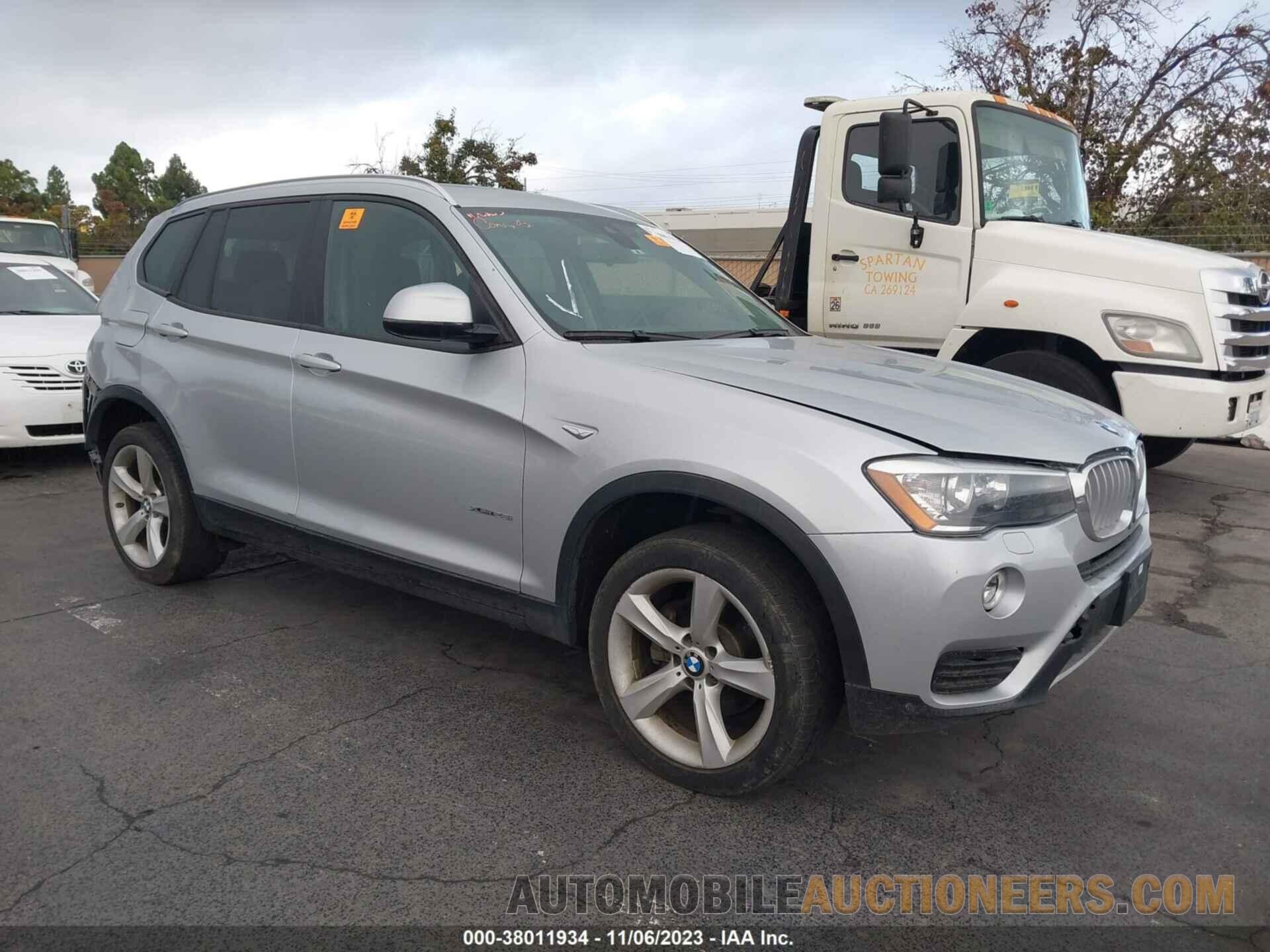 5UXWX9C56H0T04493 BMW X3 2017