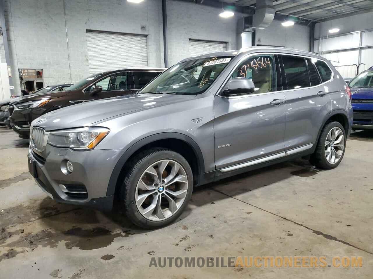 5UXWX9C56H0T11492 BMW X3 2017