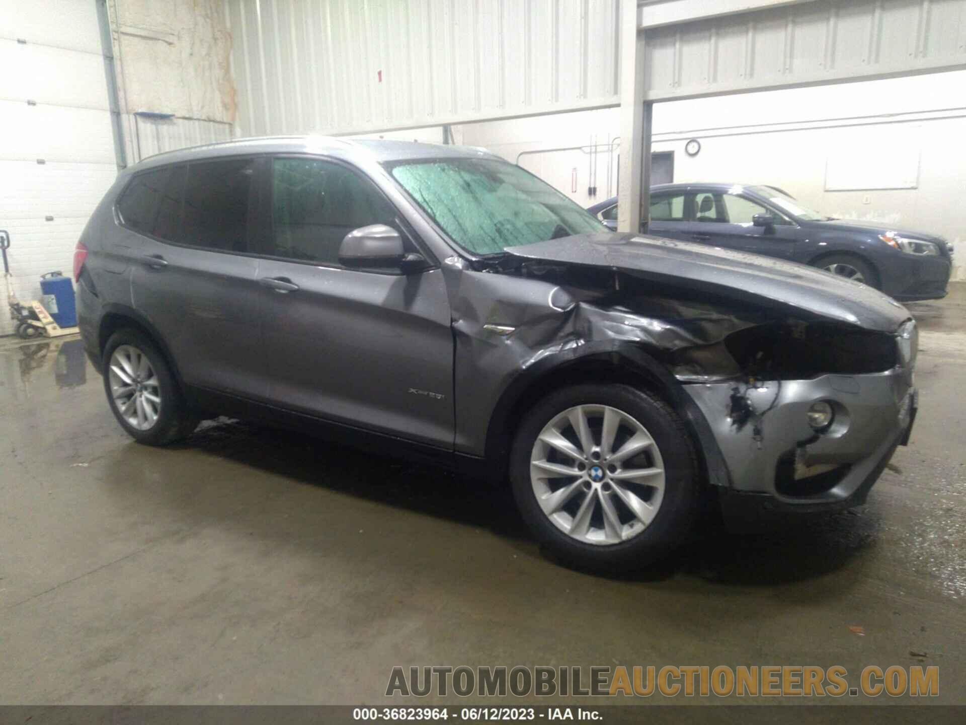 5UXWX9C56H0T12299 BMW X3 2017