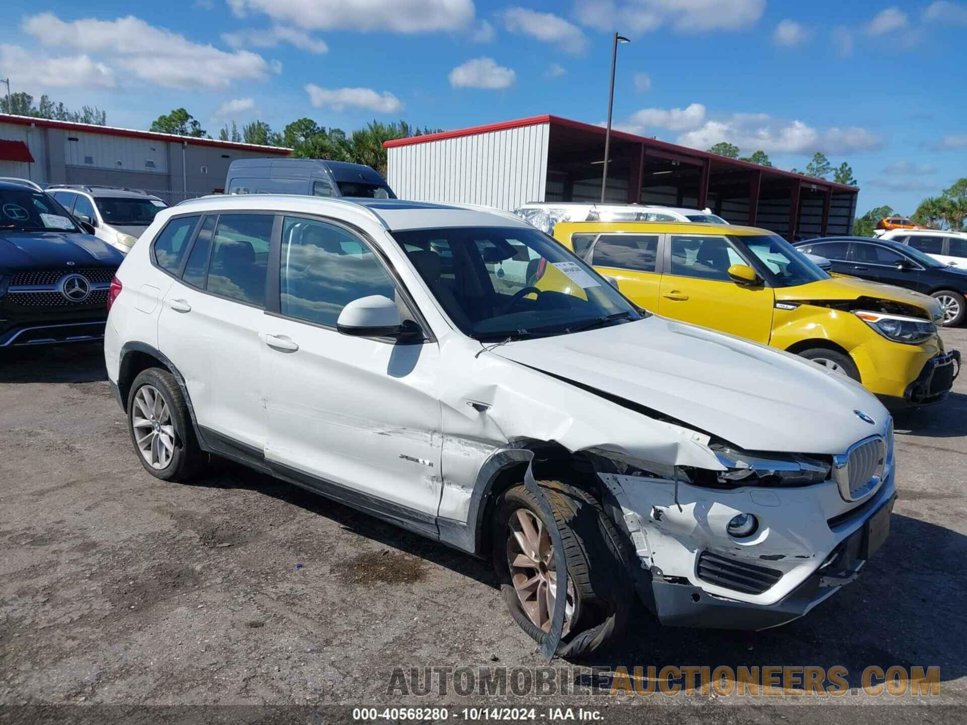 5UXWX9C56H0T13372 BMW X3 2017