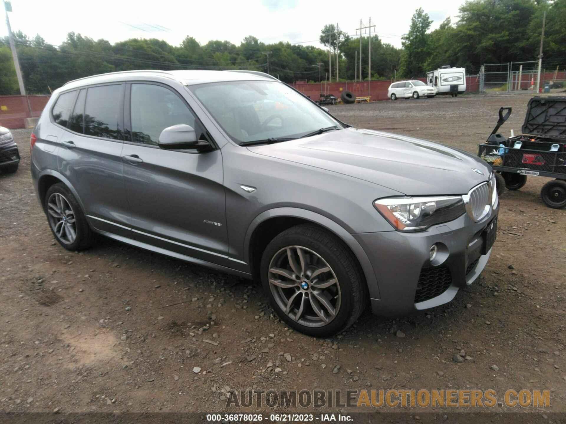 5UXWX9C56H0T14456 BMW X3 2017