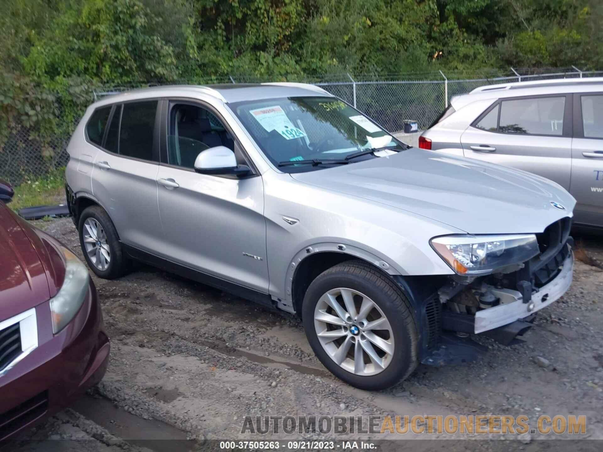 5UXWX9C56H0T15543 BMW X3 2017