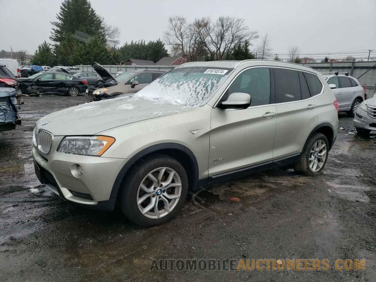 5UXWX9C57D0A32775 BMW X3 2013