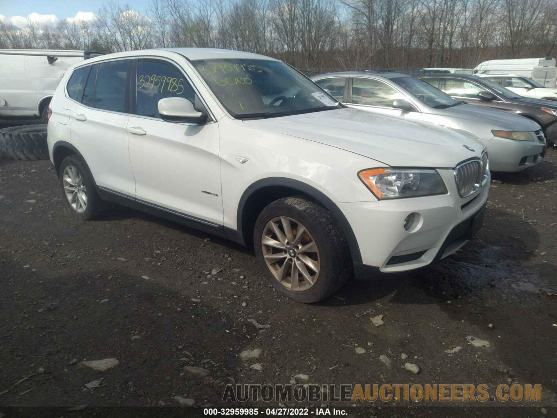 5UXWX9C57E0D11323 BMW X3 2014