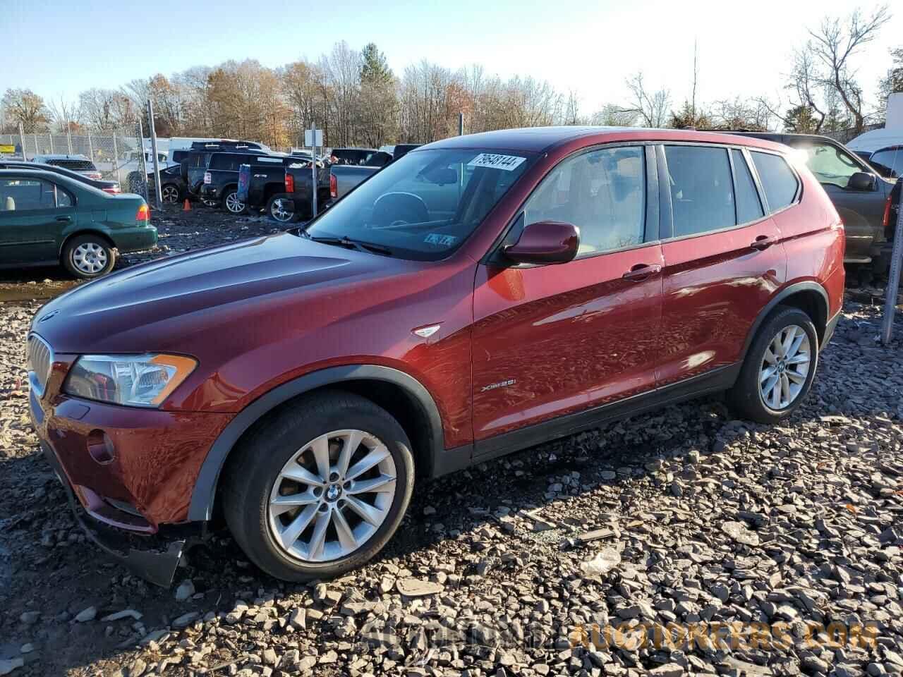 5UXWX9C57E0D14626 BMW X3 2014