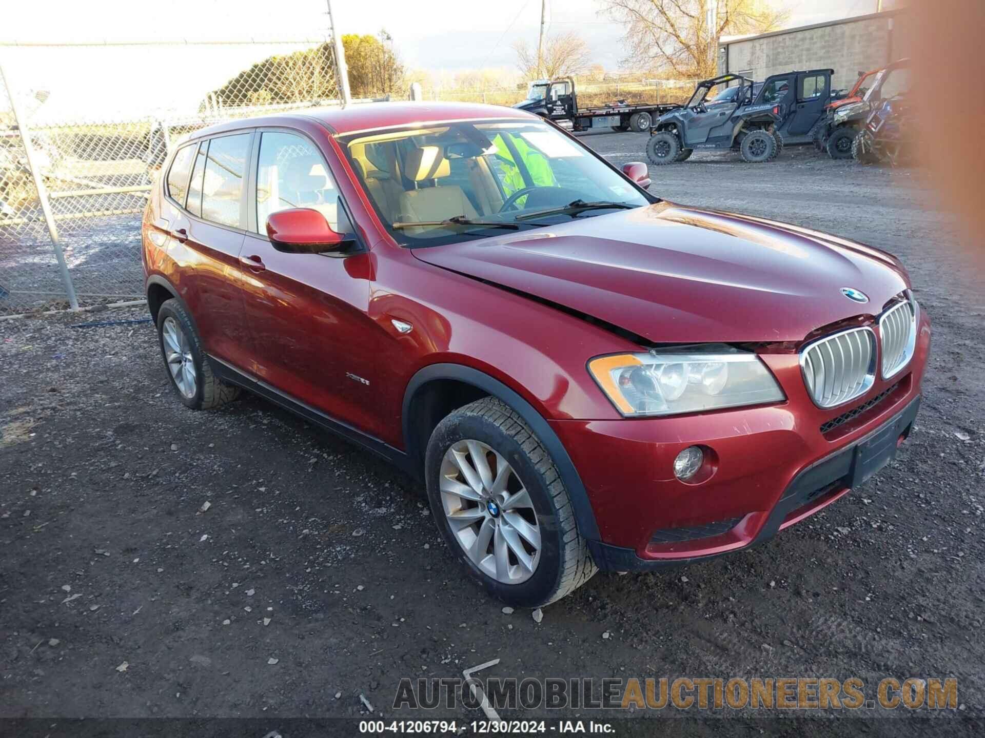 5UXWX9C57E0D17669 BMW X3 2014