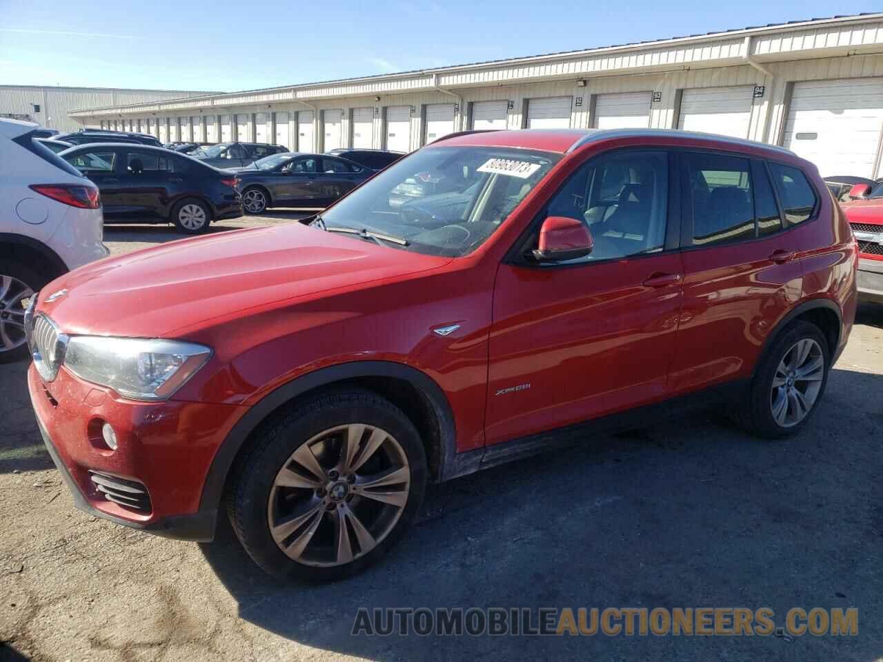 5UXWX9C57F0D47837 BMW X3 2015