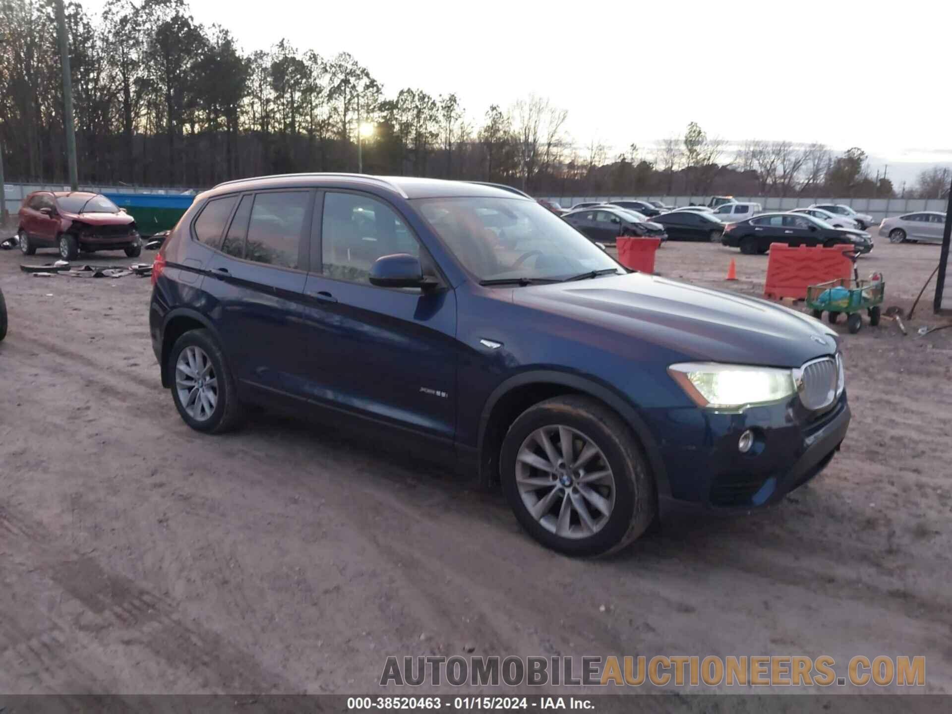 5UXWX9C57F0D47921 BMW X3 2015