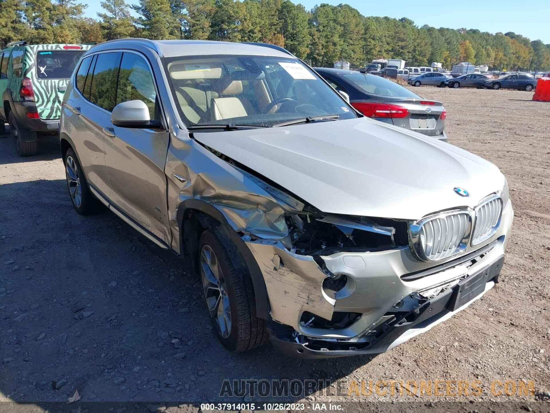 5UXWX9C57F0D47949 BMW X3 2015