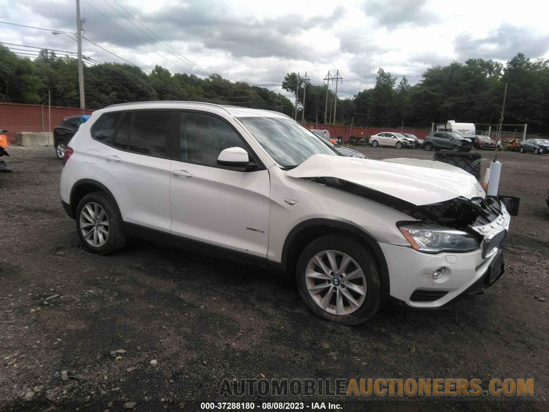 5UXWX9C57F0D48339 BMW X3 2015