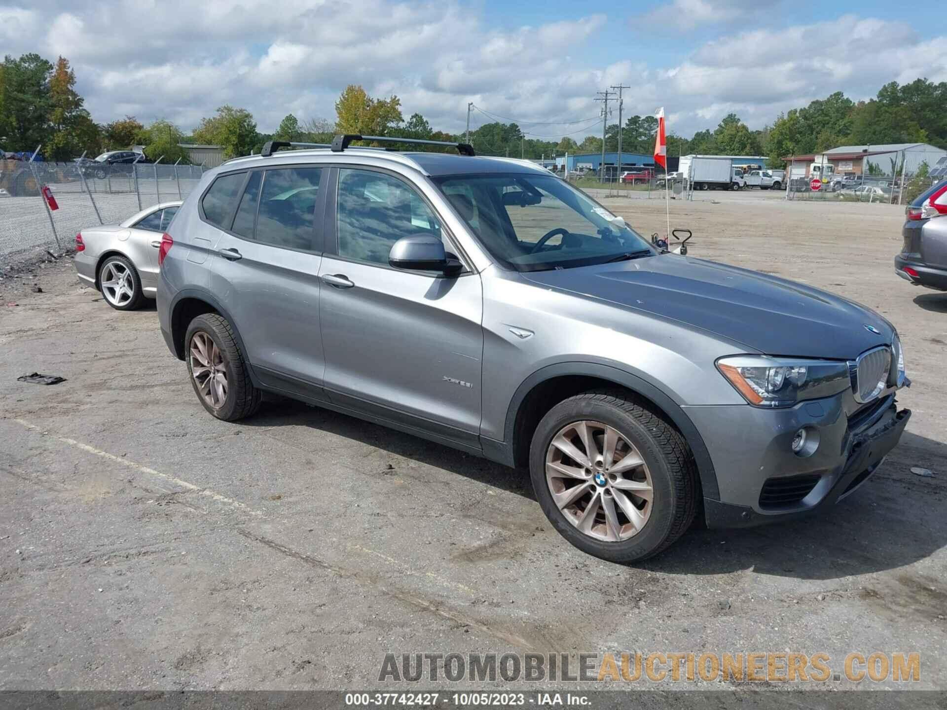 5UXWX9C57F0D48986 BMW X3 2015