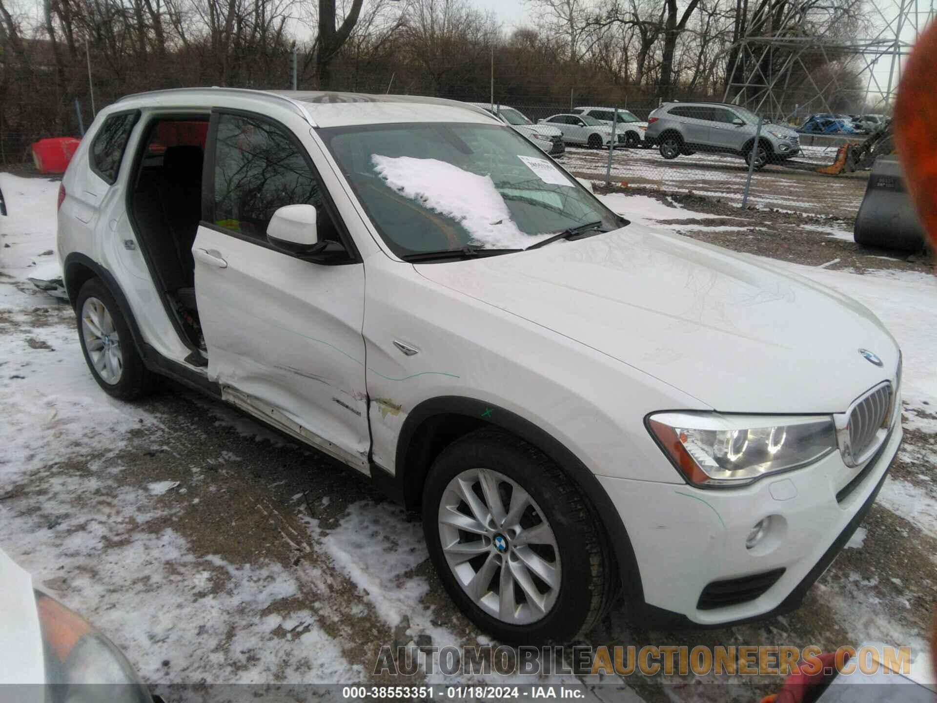 5UXWX9C57F0D49815 BMW X3 2015