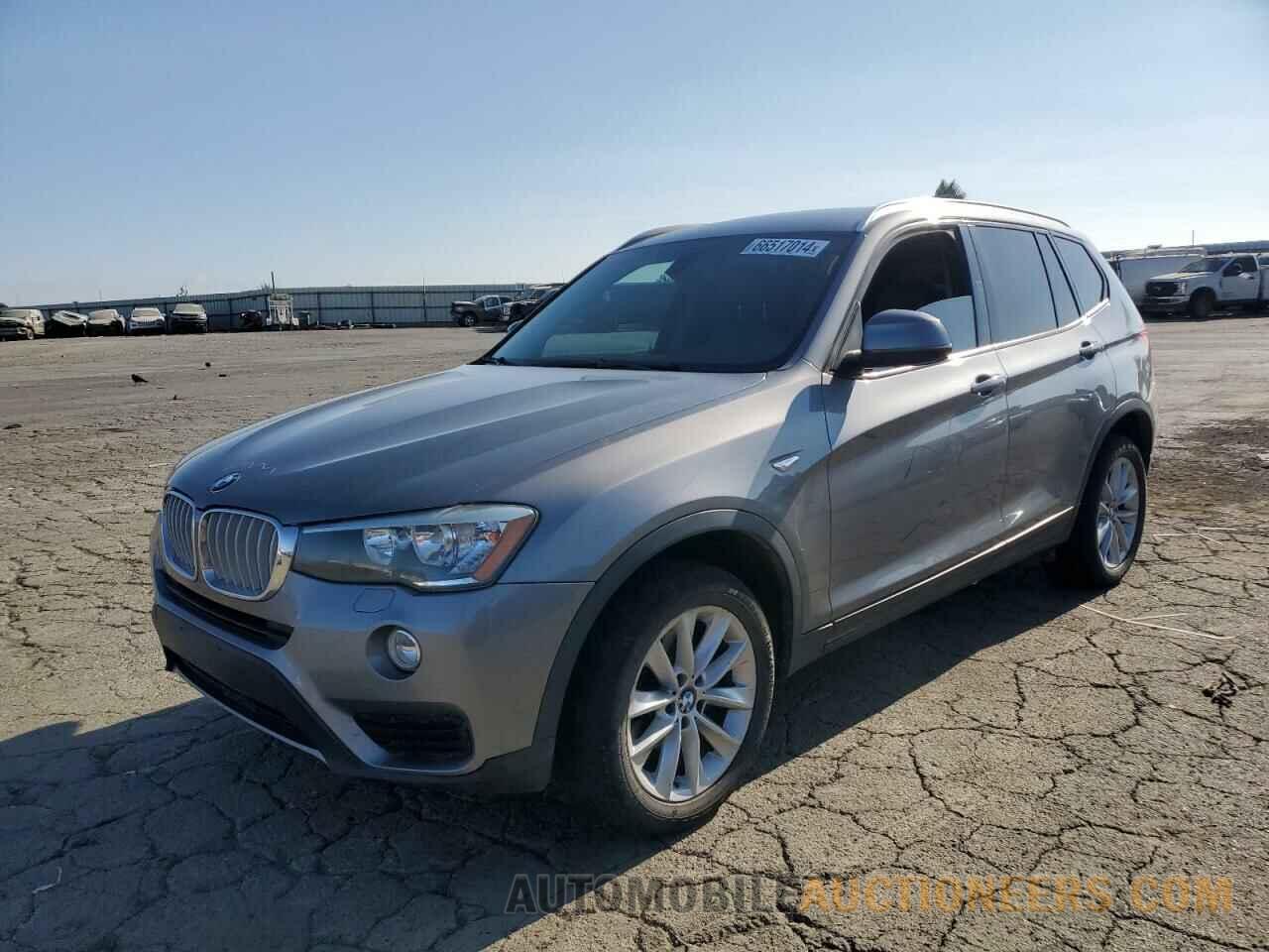 5UXWX9C57F0D50222 BMW X3 2015