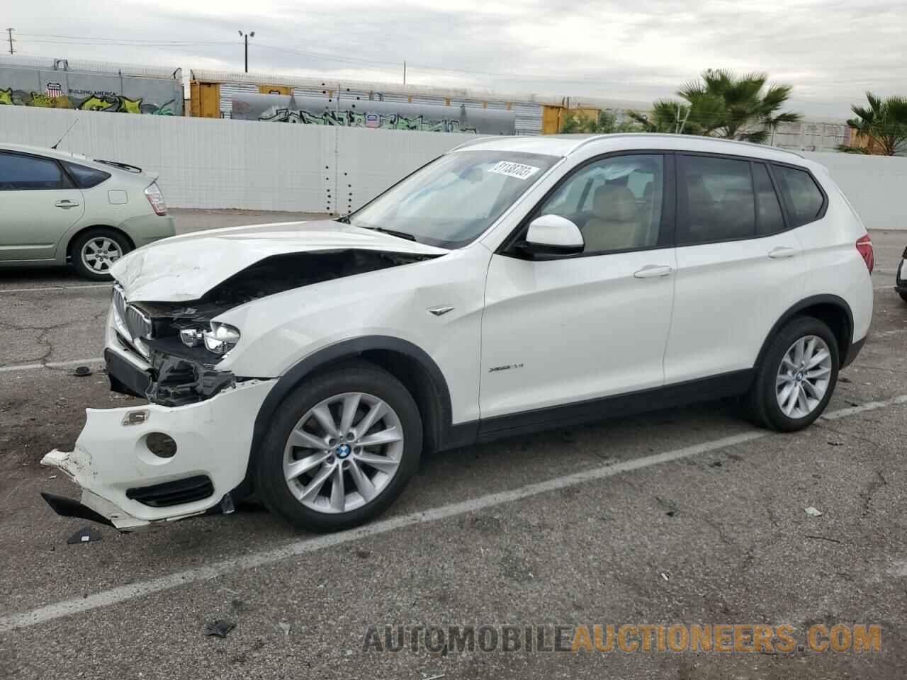 5UXWX9C57F0D54982 BMW X3 2015