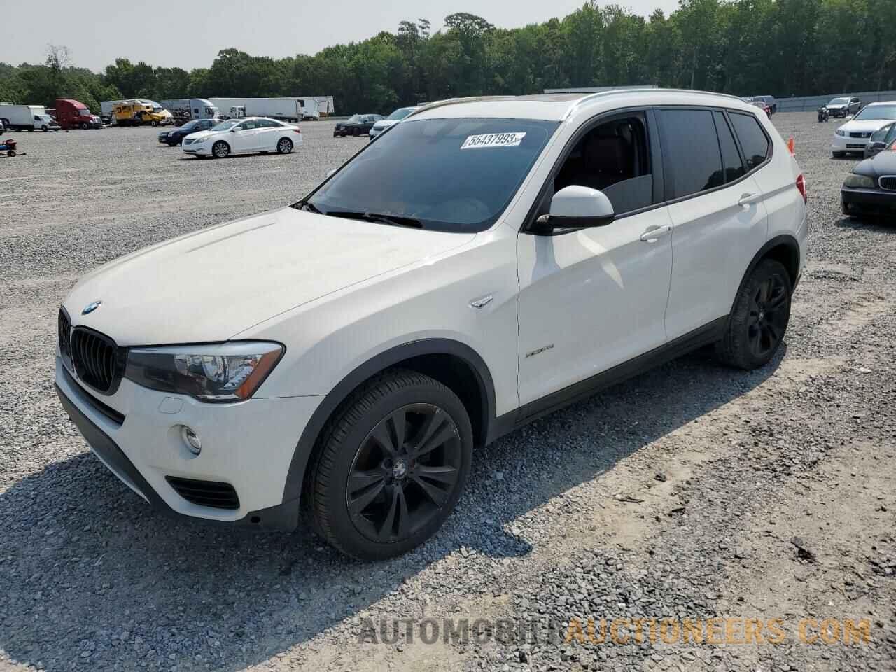 5UXWX9C57F0D56280 BMW X3 2015