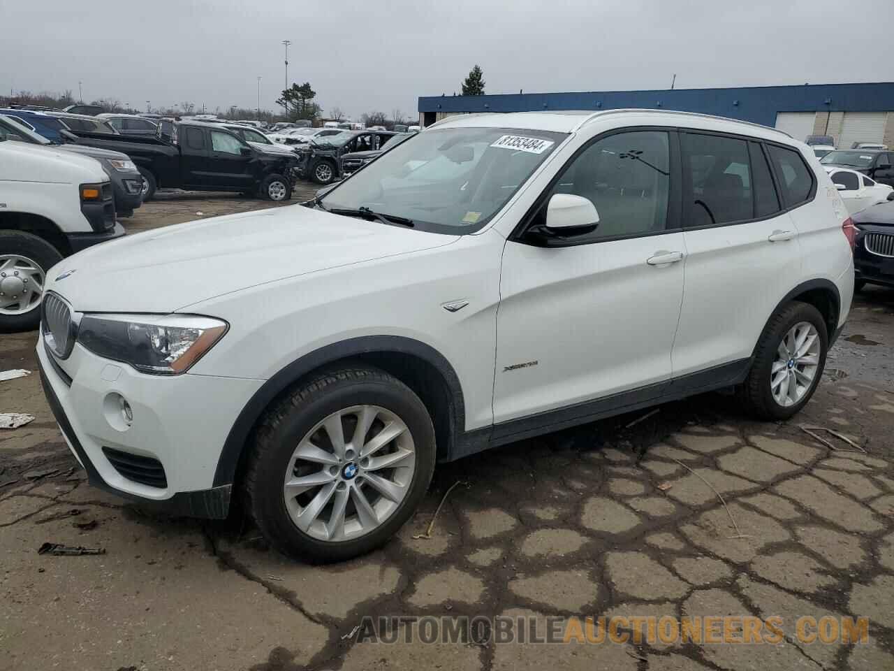 5UXWX9C57F0D57963 BMW X3 2015