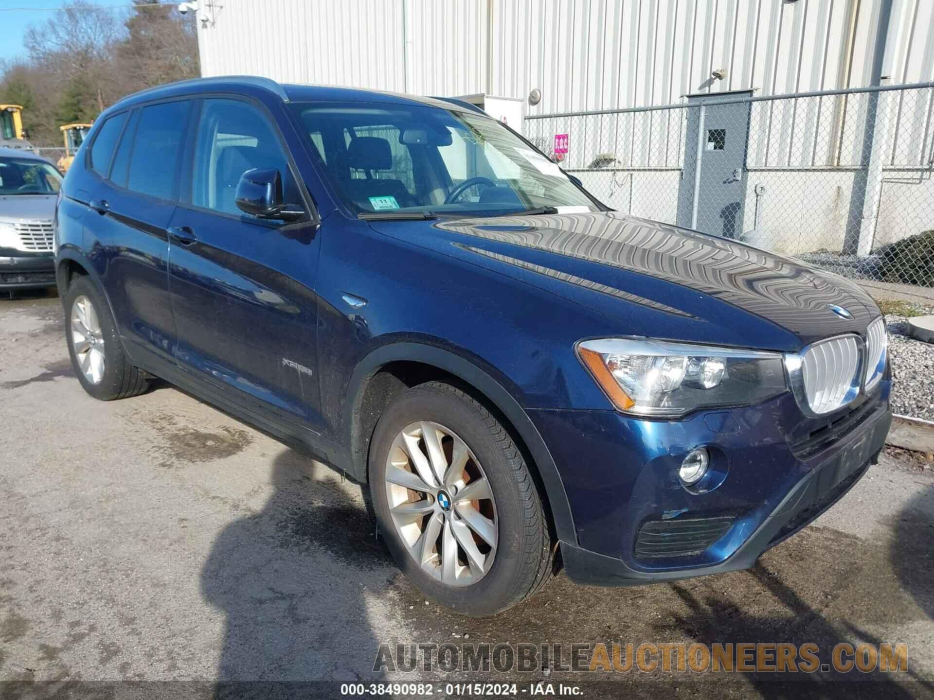 5UXWX9C57F0D59745 BMW X3 2015