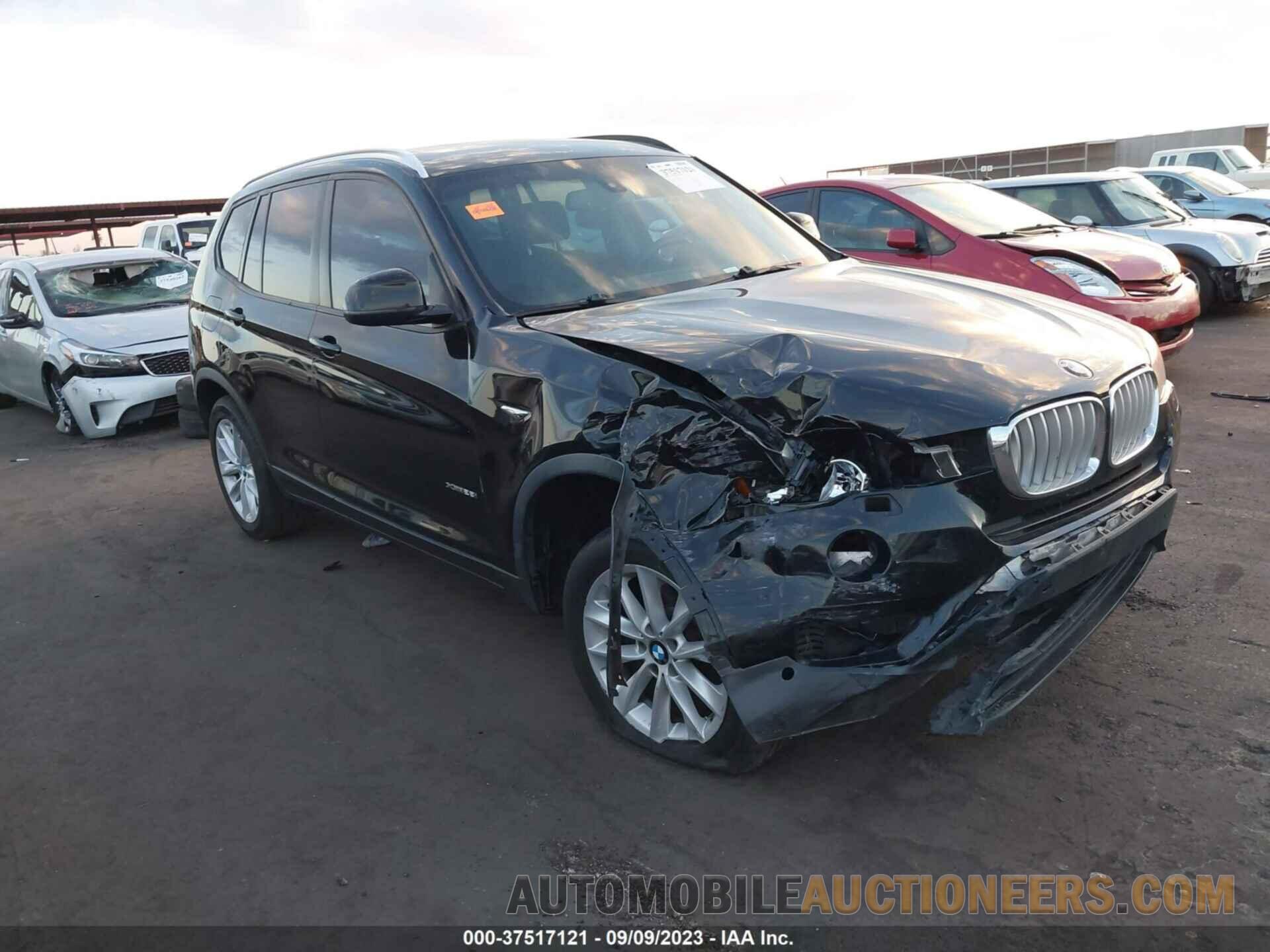 5UXWX9C57F0D60183 BMW X3 2015