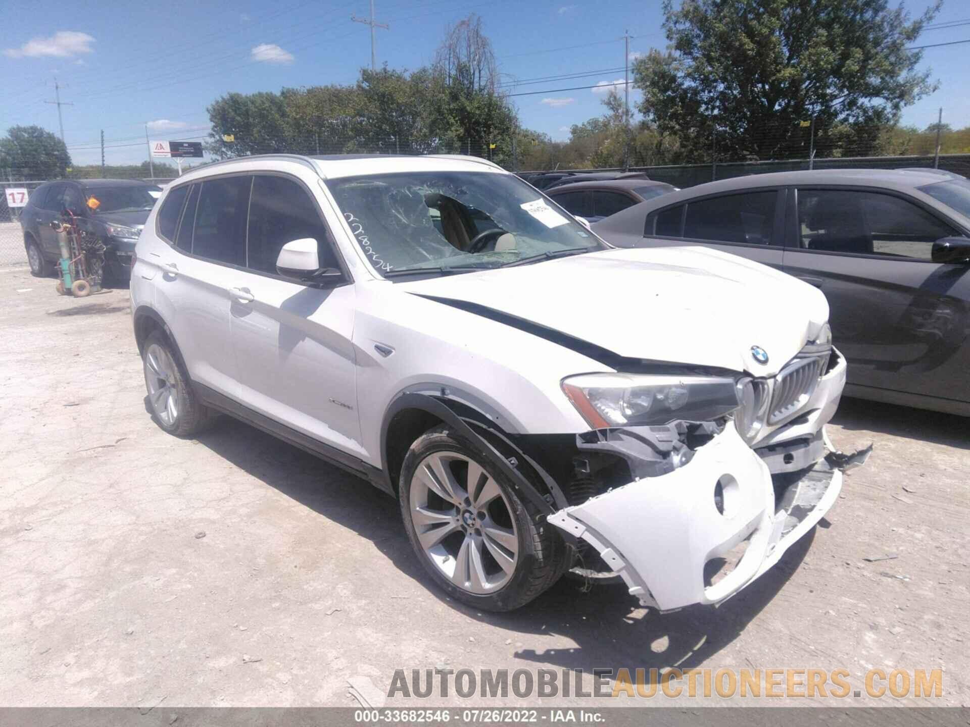 5UXWX9C57F0D60412 BMW X3 2015