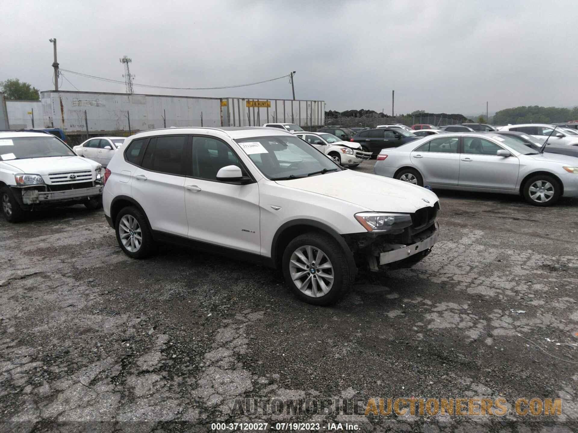 5UXWX9C57G0D63148 BMW X3 2016