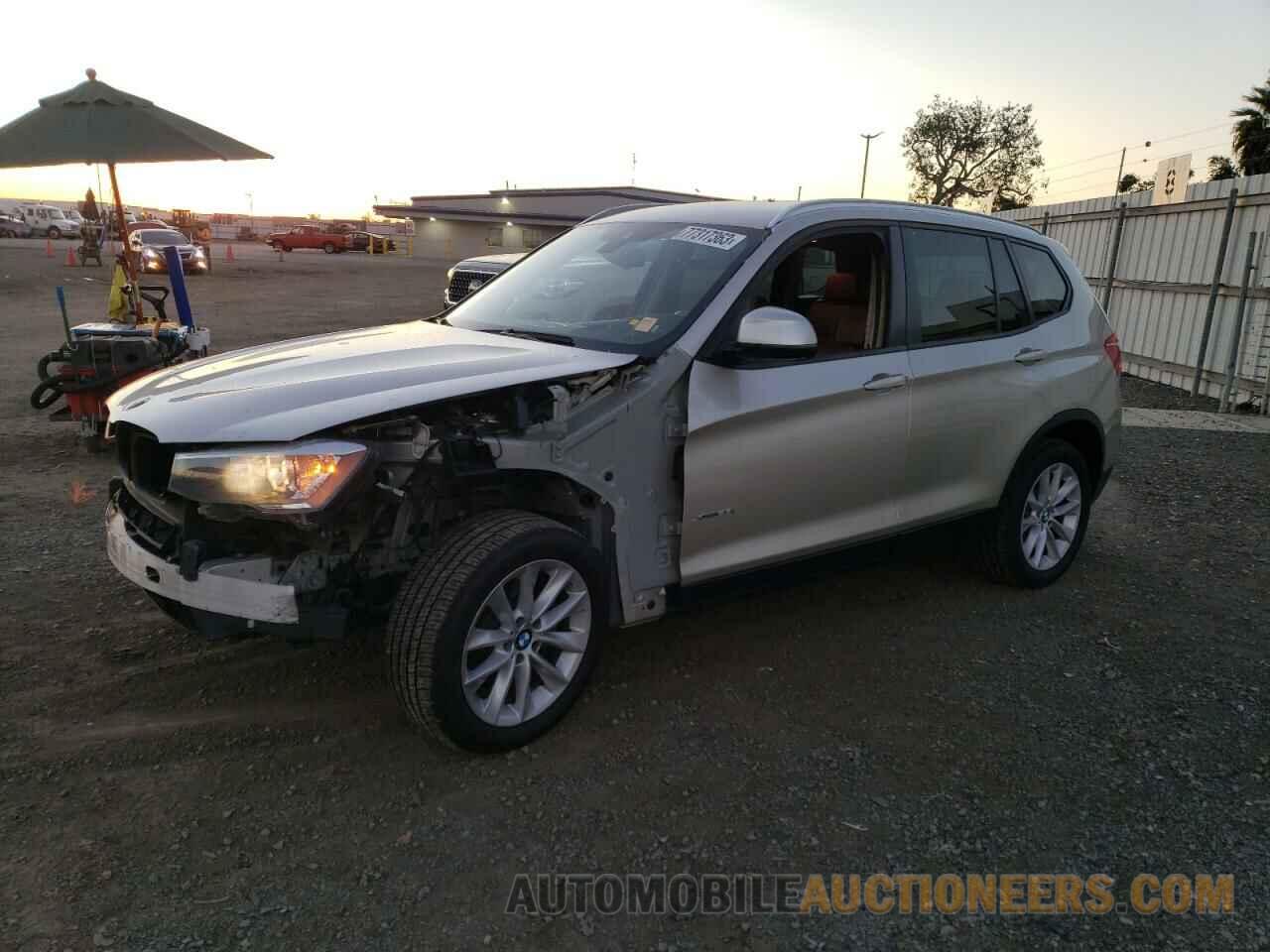 5UXWX9C57G0D63859 BMW X3 2016