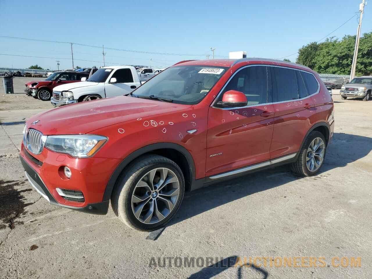 5UXWX9C57G0D65465 BMW X3 2016