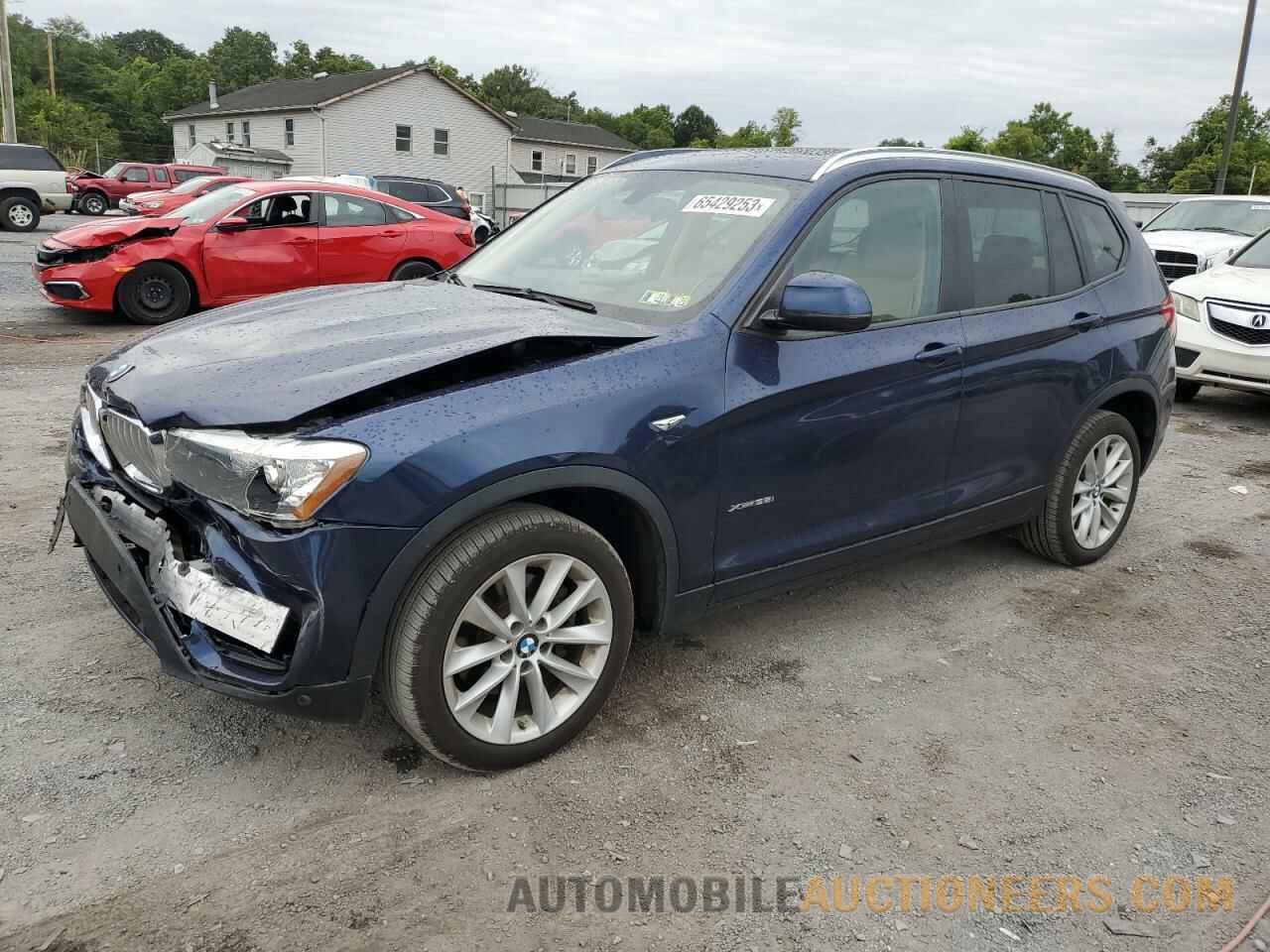 5UXWX9C57G0D66566 BMW X3 2016