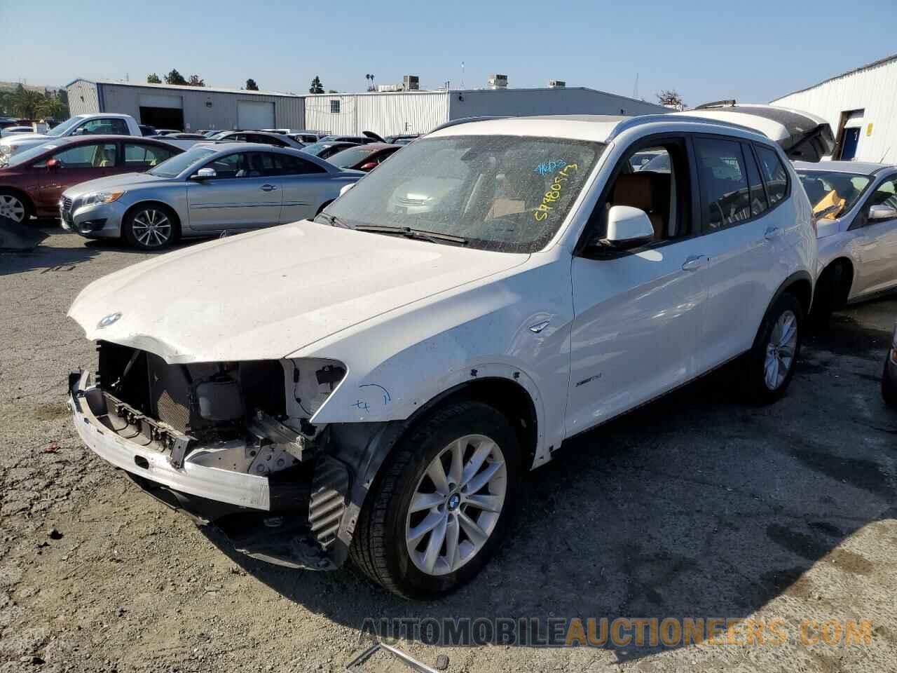 5UXWX9C57G0D67474 BMW X3 2016