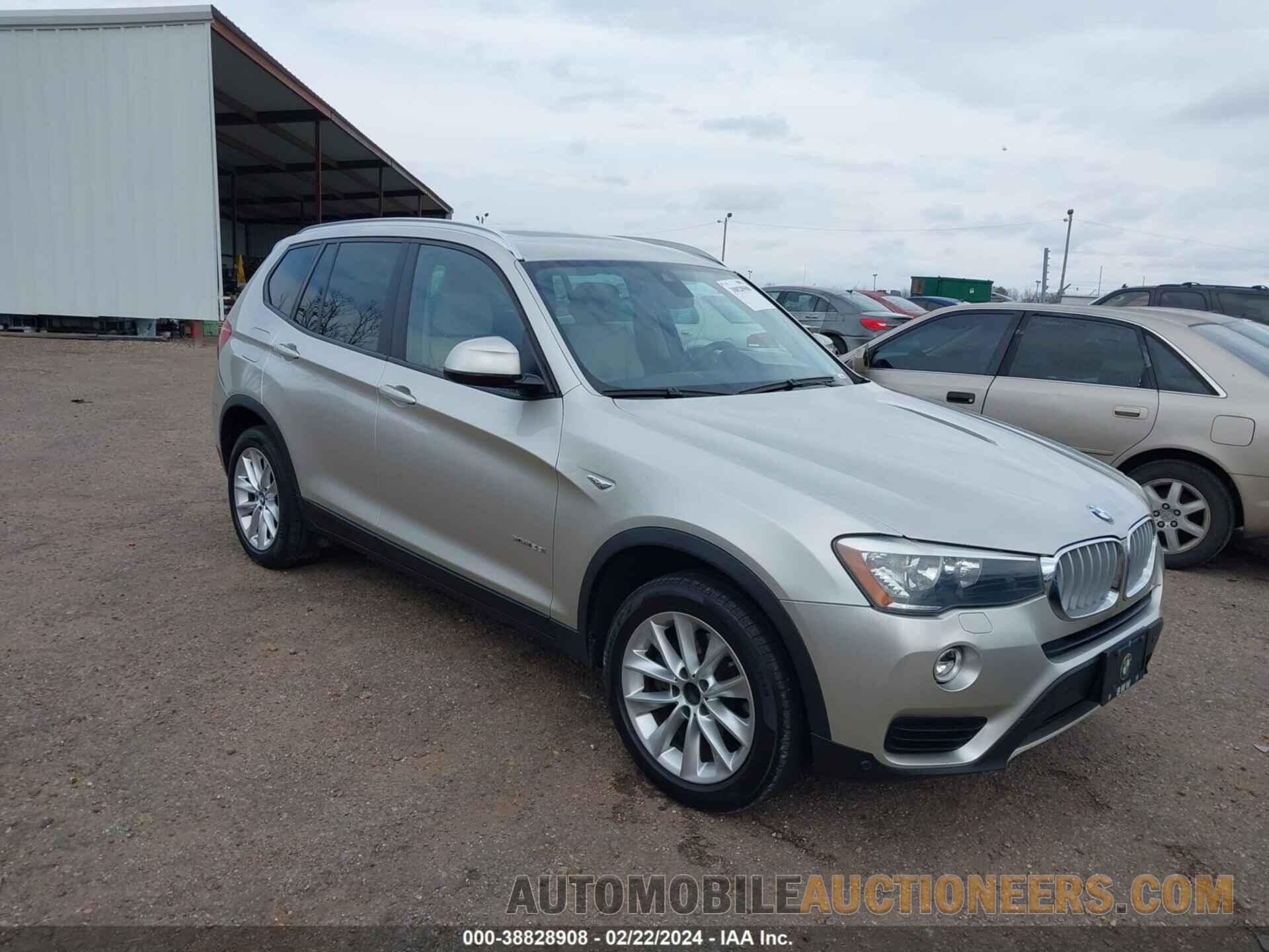 5UXWX9C57G0D73226 BMW X3 2016