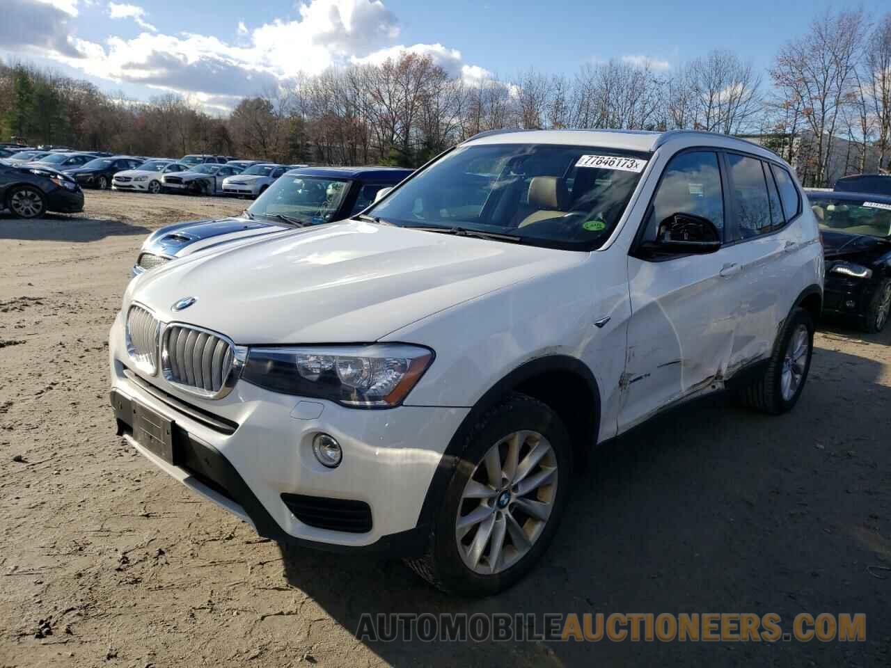 5UXWX9C57G0D73324 BMW X3 2016