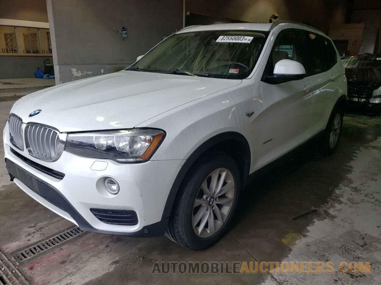 5UXWX9C57G0D73596 BMW X3 2016