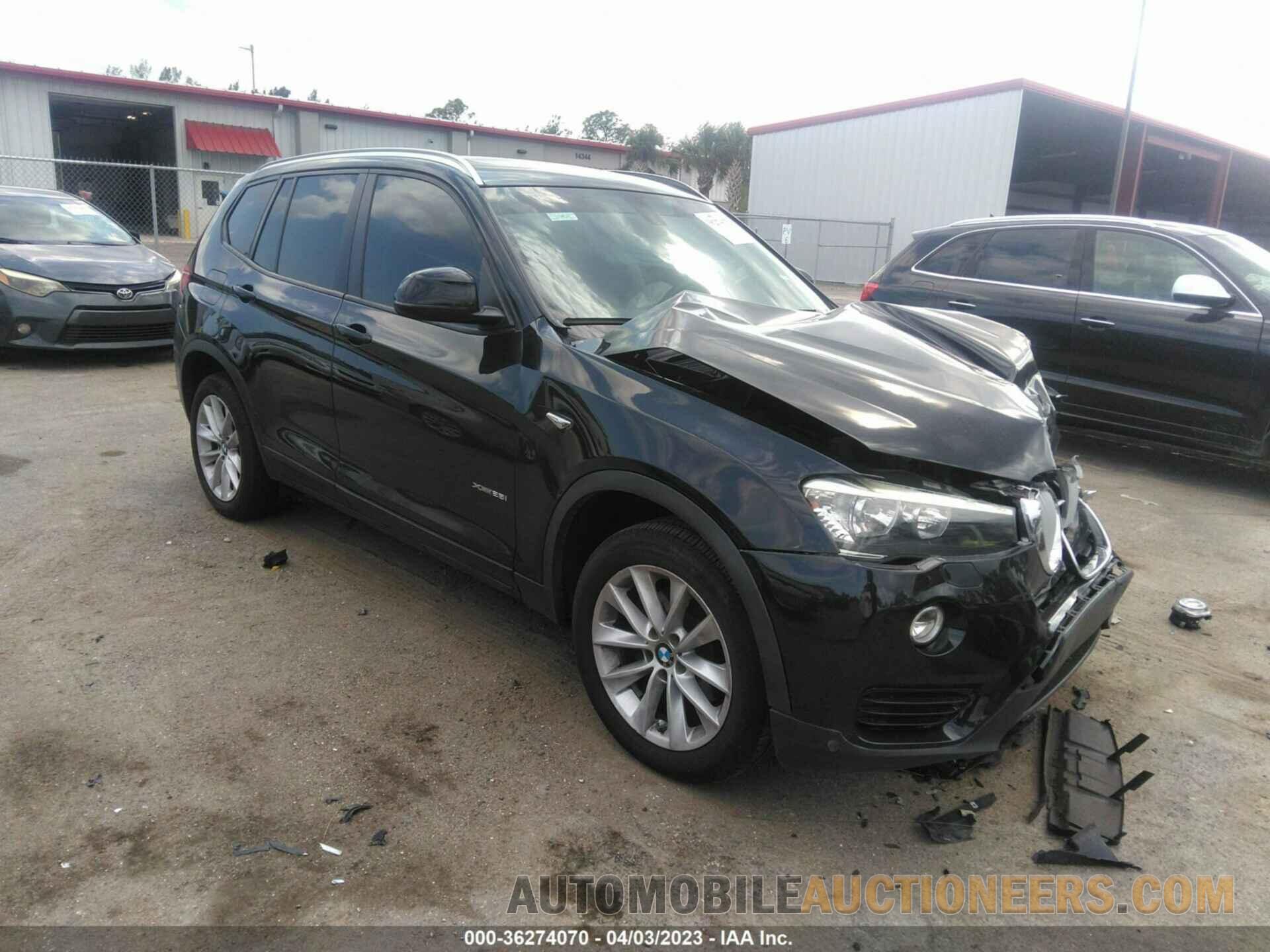 5UXWX9C57G0D74005 BMW X3 2016