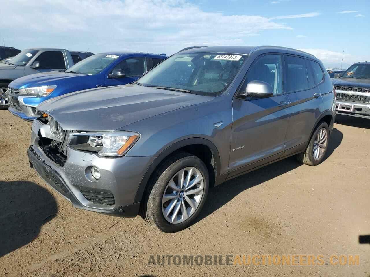 5UXWX9C57G0D75560 BMW X3 2016