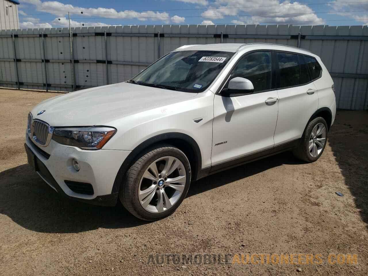 5UXWX9C57G0D75896 BMW X3 2016