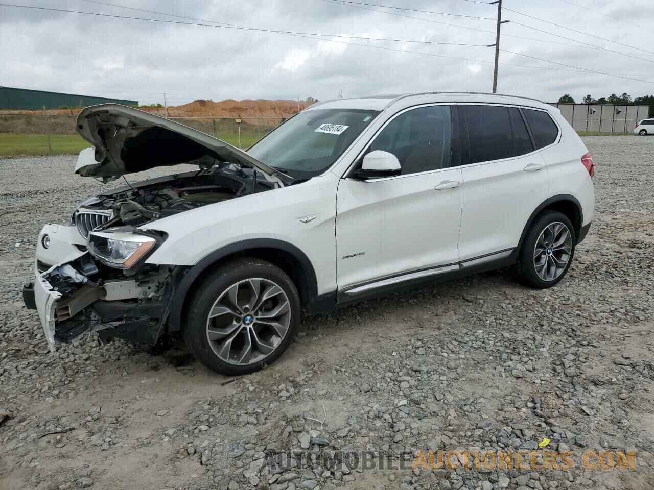 5UXWX9C57G0D76787 BMW X3 2016