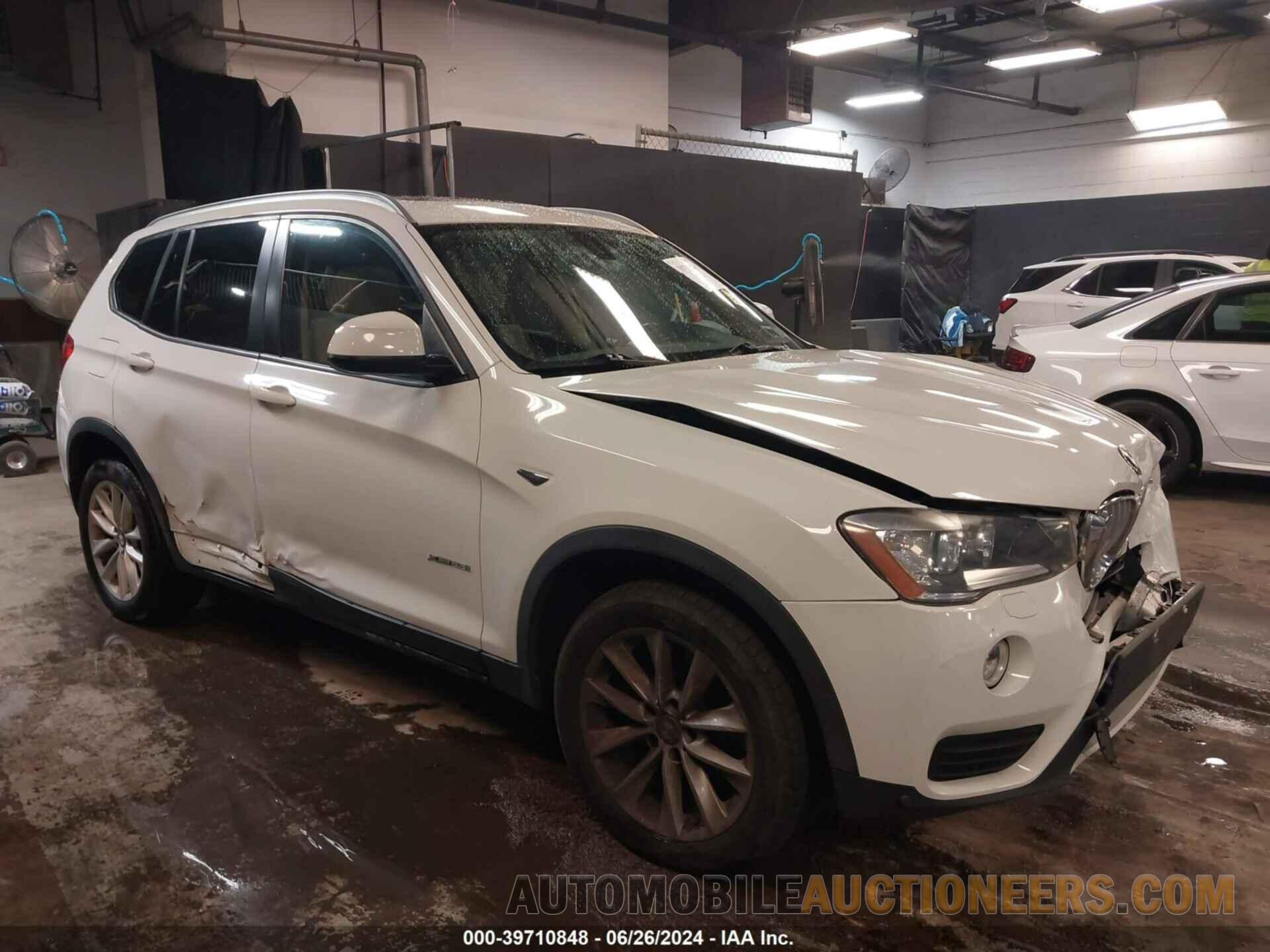 5UXWX9C57G0D78801 BMW X3 2016