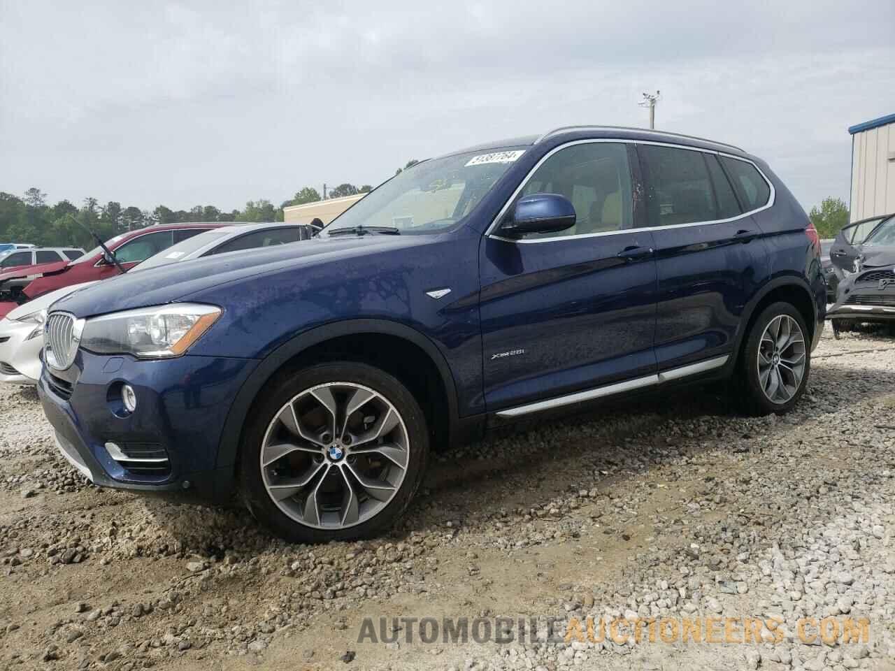 5UXWX9C57G0D80886 BMW X3 2016