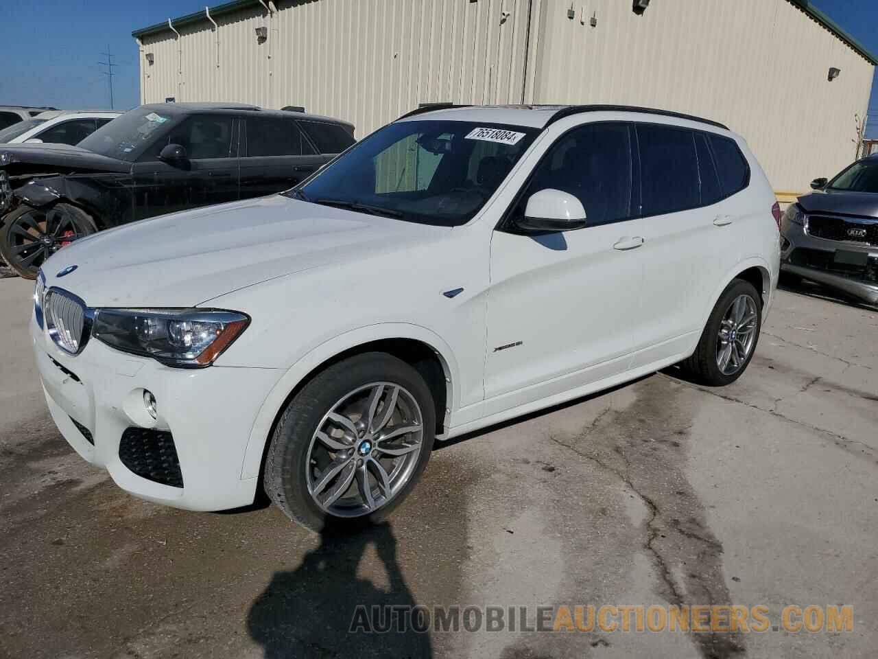 5UXWX9C57G0D80970 BMW X3 2016