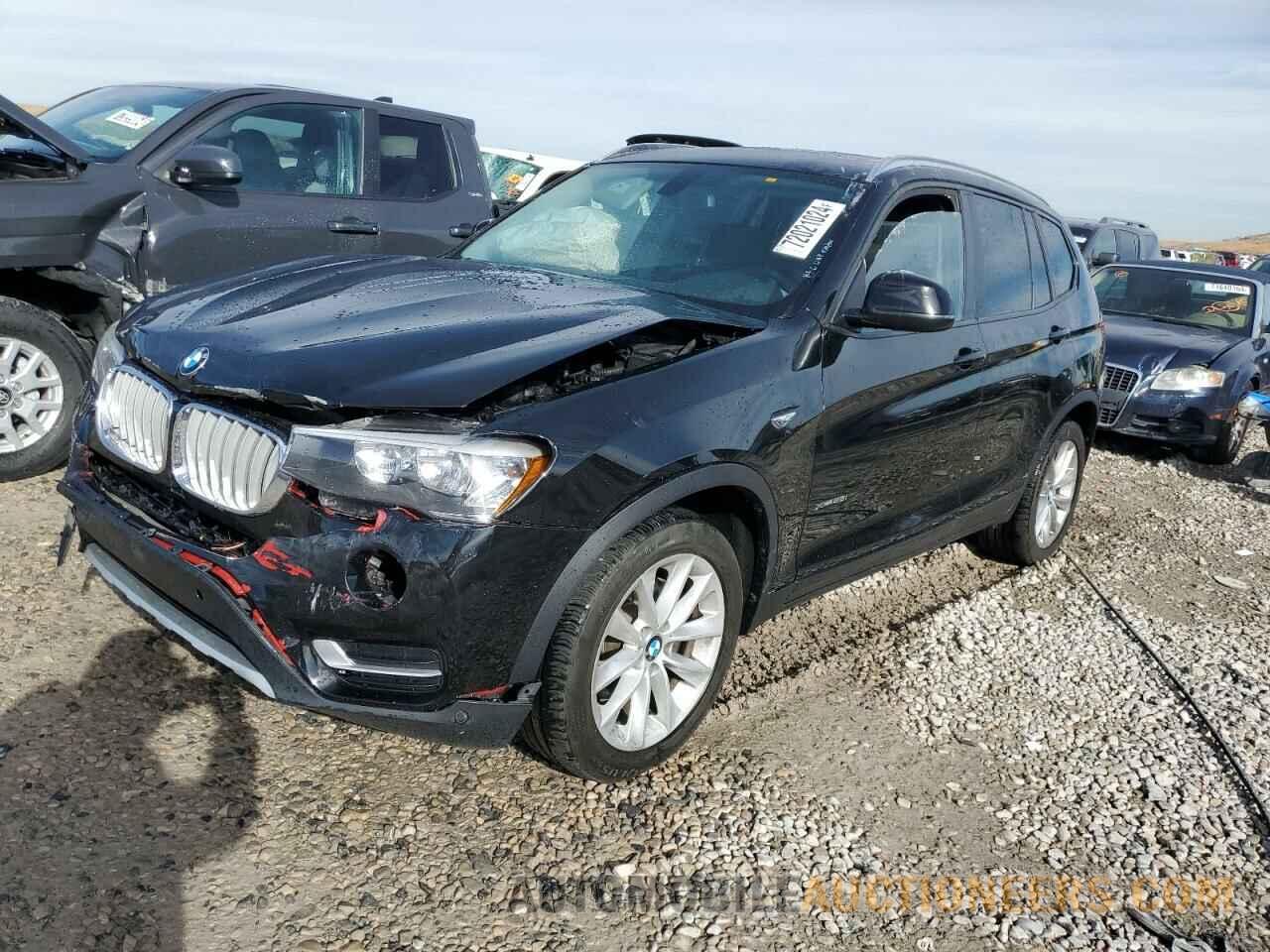 5UXWX9C57G0D81665 BMW X3 2016