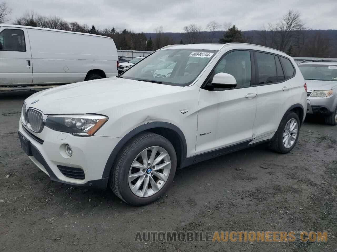 5UXWX9C57G0D81990 BMW X3 2016