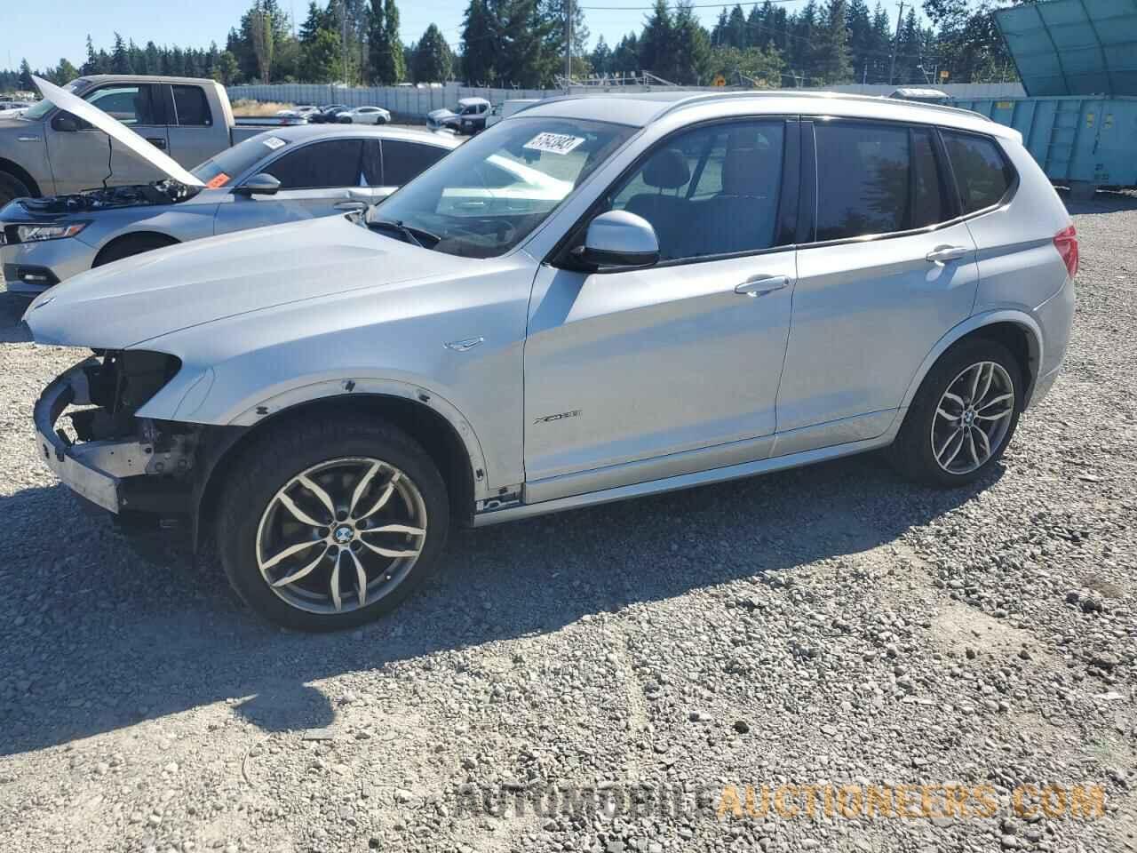 5UXWX9C57G0D82377 BMW X3 2016