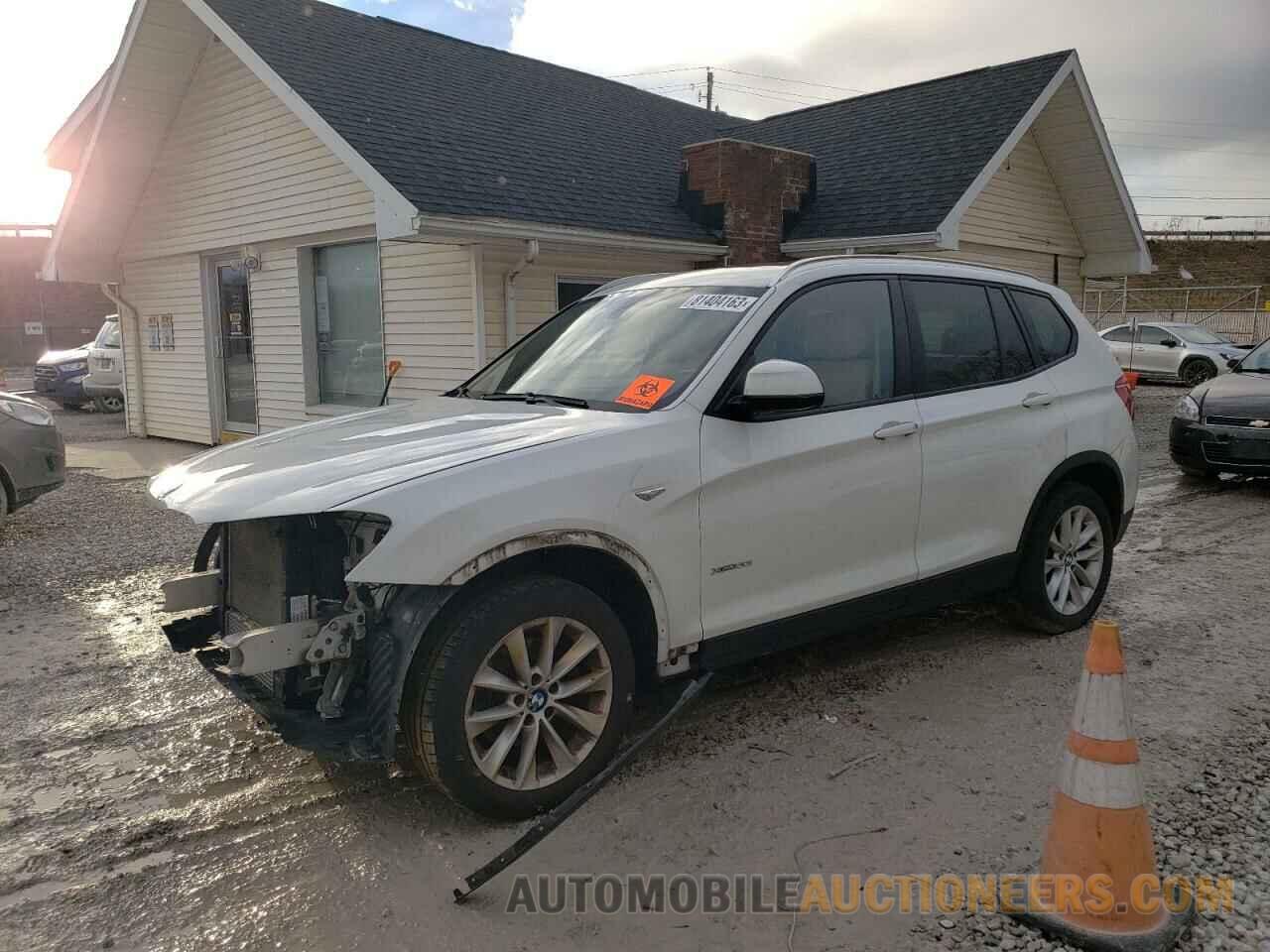 5UXWX9C57G0D83254 BMW X3 2016